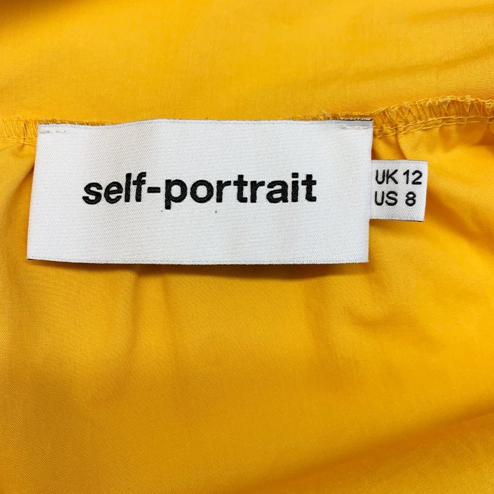 Self Portrait Cut-Out Flared Dress - Picture 7 of 7